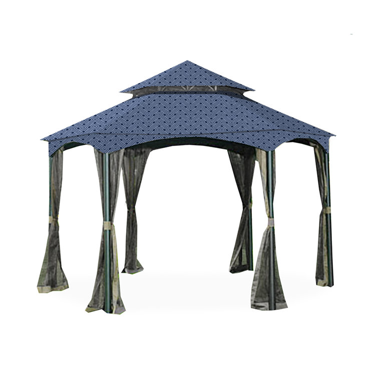 Garden Winds Southbay Hexagon Gazebo Replacement Canopy Wayfair.ca